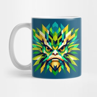 Geometric Kappa: Japanese Mythology Art Mug